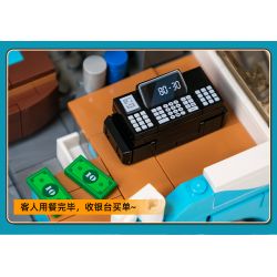 PANTASY 85011 XE TẢI THỰC PHẨM HOÀI CỔ bộ đồ chơi xếp lắp ráp ghép mô hình Creator RETRO FOOD TRUCK Sáng Tạo 2300 khối