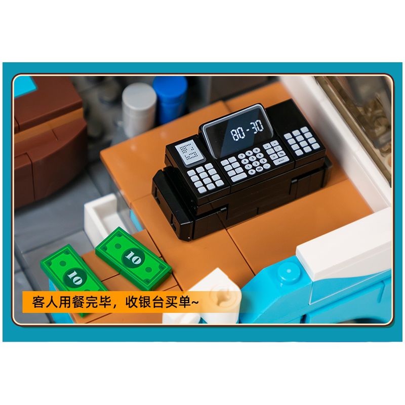 PANTASY 85011 XE TẢI THỰC PHẨM HOÀI CỔ bộ đồ chơi xếp lắp ráp ghép mô hình Creator RETRO FOOD TRUCK Sáng Tạo 2300 khối