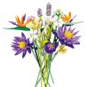 JIESTAR JJ9046 9046 BÓ HOA bộ đồ chơi xếp lắp ráp ghép mô hình Creator TROPICAL FLOWER BOUQUET Sáng Tạo 891 khối