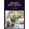 JIESTAR JJ9046 9046 BÓ HOA bộ đồ chơi xếp lắp ráp ghép mô hình Creator TROPICAL FLOWER BOUQUET Sáng Tạo 891 khối