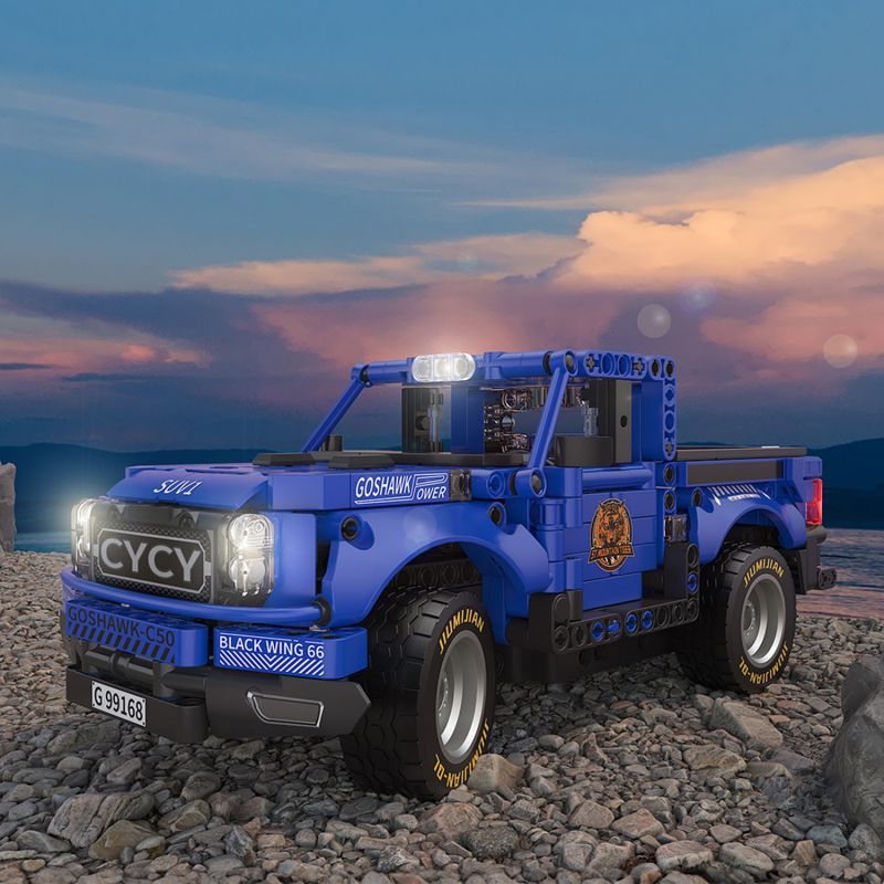 ZHEGAO GZ6231 6231 XE BÁN TẢI GOSHAWK C50 bộ đồ chơi xếp lắp ráp ghép mô hình Technic GOSHAWK-C50 Kỹ Thuật Công Nghệ Cao Mô Hình Phương Tiện 584 khối
