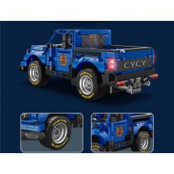 ZHEGAO GZ6231 6231 XE BÁN TẢI GOSHAWK C50 bộ đồ chơi xếp lắp ráp ghép mô hình Technic GOSHAWK-C50 Kỹ Thuật Công Nghệ Cao Mô Hình Phương Tiện 584 khối