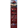 ZHEGAO GZ6233 6233 XE ĐỊA HÌNH RED LION M06 bộ đồ chơi xếp lắp ráp ghép mô hình Technic RED LION-M06 Kỹ Thuật Công Nghệ Cao Mô Hình Phương Tiện 571 khối