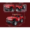 ZHEGAO GZ6233 6233 XE ĐỊA HÌNH RED LION M06 bộ đồ chơi xếp lắp ráp ghép mô hình Technic RED LION-M06 Kỹ Thuật Công Nghệ Cao Mô Hình Phương Tiện 571 khối