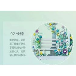 TAOTAOGUANG YEAR TT1001 1001 BỐT ĐIỆN THOẠI HOA bộ đồ chơi xếp lắp ráp ghép mô hình TELEPHONE BOOTH 2079 khối