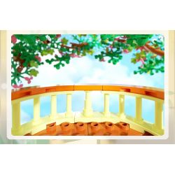 TAOTAOGUANG YEAR TT2001 2001 NGÔI NHÀ TRÊN CÂY RỪNG XANH bộ đồ chơi xếp lắp ráp ghép mô hình 2506 khối