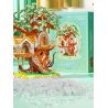 TAOTAOGUANG YEAR TT2001 2001 NGÔI NHÀ TRÊN CÂY RỪNG XANH bộ đồ chơi xếp lắp ráp ghép mô hình 2506 khối