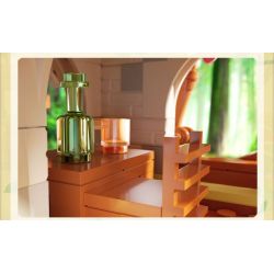 TAOTAOGUANG YEAR TT2001 2001 NGÔI NHÀ TRÊN CÂY RỪNG XANH bộ đồ chơi xếp lắp ráp ghép mô hình 2506 khối