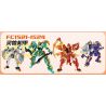 FORANGE FC1521 1521 CƠ KHÍ LINH THÚ bộ đồ chơi xếp lắp ráp ghép mô hình INFINITE MECH 292 khối