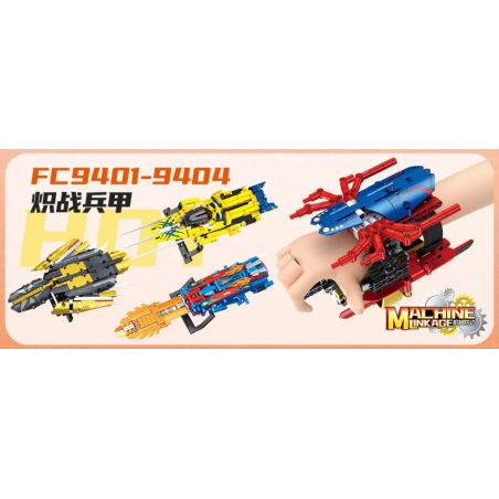 FORANGE FC9403 9403 CHIZHAN BINGJIA FC9403 bộ đồ chơi xếp lắp ráp ghép mô hình Technic BLAZING WEAPON Kỹ Thuật Công Nghệ Cao Mô Hình Phương Tiện 288 khối