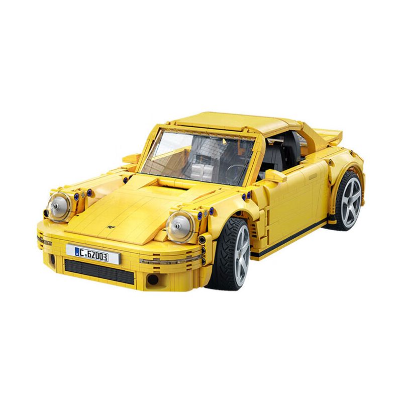 CADA DOUBLEE C62003 62003 non Lego RUF CTR 2017 XE THỂ THAO CHIM VÀNG 1:12 tỷ lệ 1:12 bộ đồ chơi xếp lắp ráp ghép mô hình Creator RUF CTR 2017 YELLOWBIRD Sáng Tạo 1515 khối