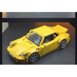 CADA DOUBLEE C62003 62003 RUF CTR 2017 XE THỂ THAO CHIM VÀNG 1:12 tỷ lệ 1:12 bộ đồ chơi xếp lắp ráp ghép mô hình Creator RUF CTR 2017 YELLOWBIRD Sáng Tạo 1515 khối