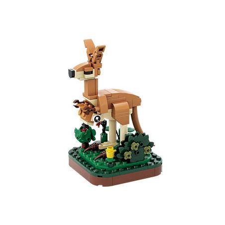 WANGE LIGAO DR.LUCK 1619 SINH VẬT HUYỀN BÍ KANGAROO bộ đồ chơi xếp lắp ráp ghép mô hình Creator WONDERFUL ANIMALS Sáng Tạo 134 khối