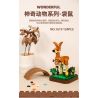 WANGE LIGAO DR.LUCK 1619 SINH VẬT HUYỀN BÍ KANGAROO bộ đồ chơi xếp lắp ráp ghép mô hình Creator WONDERFUL ANIMALS Sáng Tạo 134 khối