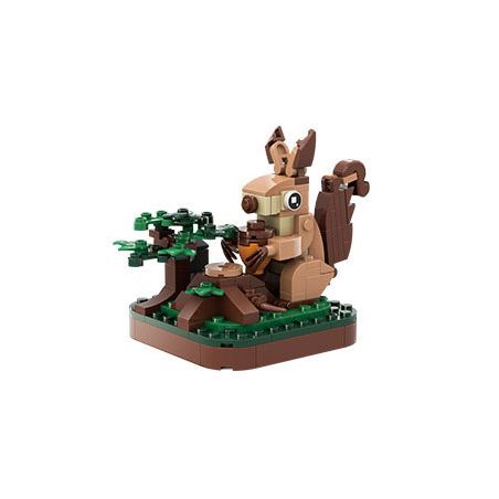 WANGE LIGAO DR.LUCK 1622 SINH VẬT HUYỀN BÍ SÓC bộ đồ chơi xếp lắp ráp ghép mô hình Creator WONDERFUL ANIMALS Sáng Tạo 133 khối