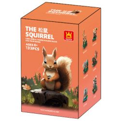 WANGE LIGAO DR.LUCK 1622 SINH VẬT HUYỀN BÍ SÓC bộ đồ chơi xếp lắp ráp ghép mô hình Creator WONDERFUL ANIMALS Sáng Tạo 133 khối