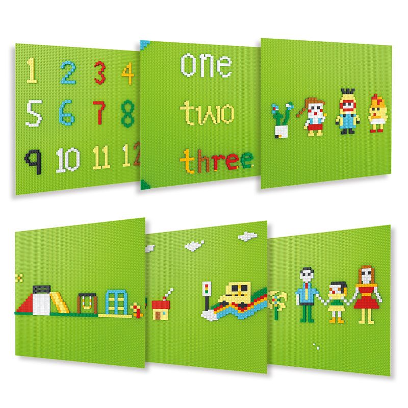 PanlosBrick 699006 Panlos Brick 699006 non  NHỮNG VIÊN GẠCH SÁNG TẠO bộ đồ chơi xếp lắp ráp ghép mô hình Miscellaneous Lung Tung 331 khối