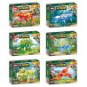 WOMA C0403 0403 non  SIÊU XE BỌC THÉP SAMURAI VXL bộ đồ chơi xếp lắp ráp ghép mô hình DINOSAUR CENTURY 1019 khối