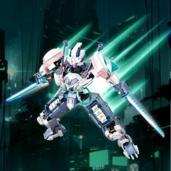 TOP TOY TC2404 2404 HIỆP SĨ TINH THẦN GIÓ MECHA bộ đồ chơi xếp lắp ráp ghép mô hình WIND KNIGHT 400 khối