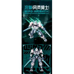 TOP TOY TC2404 2404 HIỆP SĨ TINH THẦN GIÓ MECHA bộ đồ chơi xếp lắp ráp ghép mô hình WIND KNIGHT 400 khối