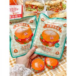 TUSTIN JK5632 5632 SÁNG TẠO HỢP THỜI TRANG TUSTIN BURGER bộ đồ chơi xếp lắp ráp ghép mô hình