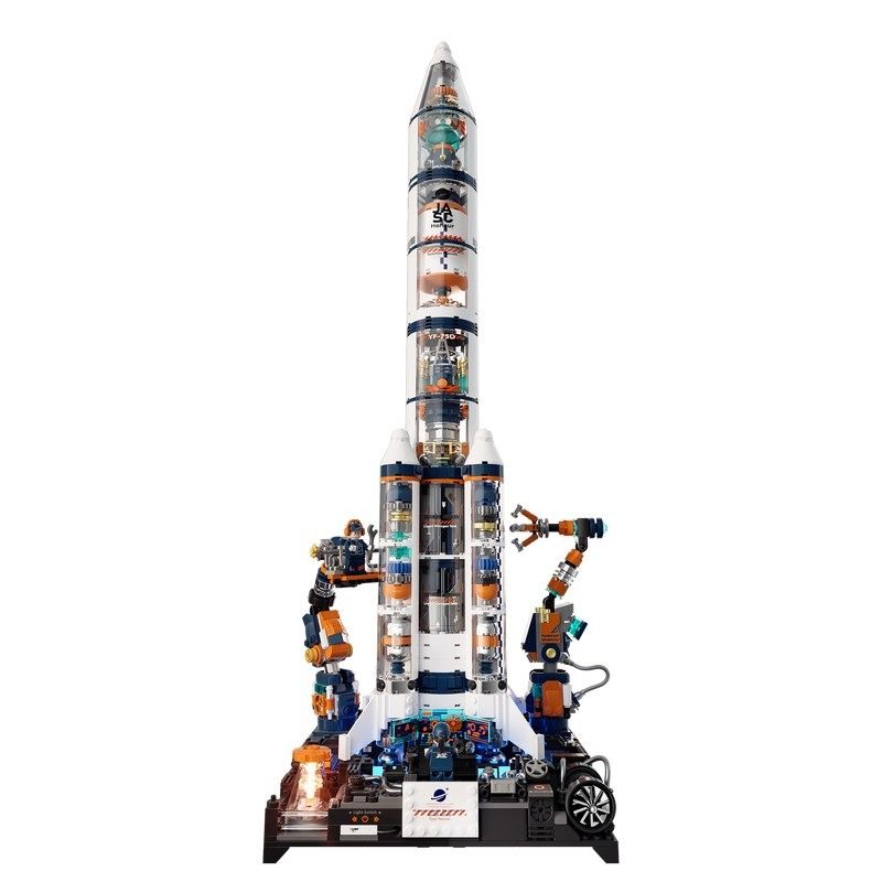 JAKI JK8515 8515 non Lego DAWN OF GLORY ROCKET (PHIÊN BẢN ĐỘC QUYỀN) bộ đồ chơi xếp lắp ráp ghép mô hình Movie & Game Phim Và Trò Chơi