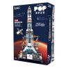 JAKI JK8515 8515 DAWN OF GLORY ROCKET (PHIÊN BẢN ĐỘC QUYỀN) bộ đồ chơi xếp lắp ráp ghép mô hình Movie & Game Phim Và Trò Chơi
