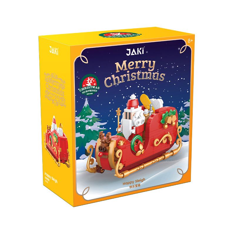 JAKI JK5161 5161 XE TRƯỢT TUYẾT HẠNH PHÚC bộ đồ chơi xếp lắp ráp ghép mô hình Creator Sáng Tạo