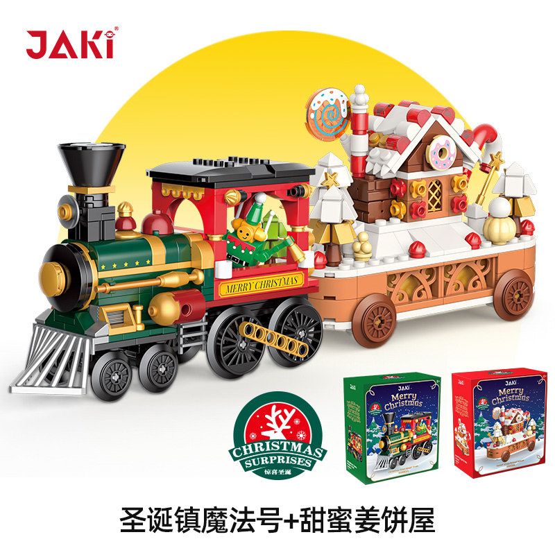JAKI JK5162 5162 NGÔI NHÀ BÁNH GỪNG NGỌT NGÀO bộ đồ chơi xếp lắp ráp ghép mô hình Creator Sáng Tạo