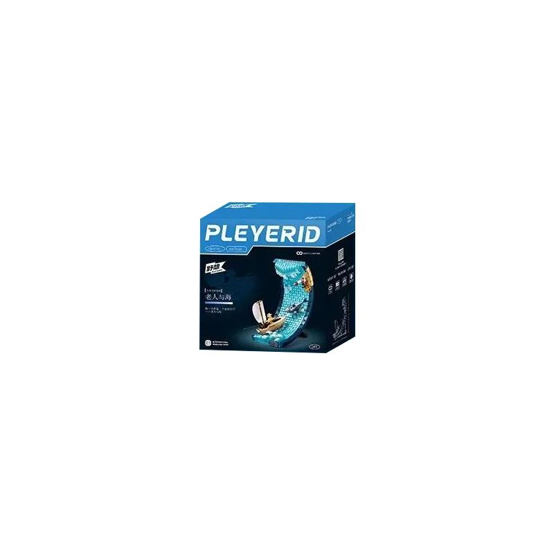 PLEYERID M38-P8025 P8025 8025 M38P8025 38-P8025 non Lego CUỐN SÁCH HẢI LÝ ÔNG GIÀ VÀ BIỂN CẢ bộ đồ chơi xếp lắp ráp ghép mô hình Arts & Crafts