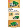 JIESTAR 51032 THÀNH PHỐ TOÀN CẦU TRAILER ĐẦY ĐỦ bộ đồ chơi xếp lắp ráp ghép mô hình City CITY GLOBAL ROLL-OFF SKIP LOADER 351 khối
