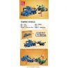 JIESTAR 51033 THÀNH PHỐ TOÀN CẦU ĐƯỜNG LĂN bộ đồ chơi xếp lắp ráp ghép mô hình City CITY GLOBAL TOWING VEHICLE 334 khối
