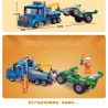 JIESTAR 51033 THÀNH PHỐ TOÀN CẦU ĐƯỜNG LĂN bộ đồ chơi xếp lắp ráp ghép mô hình City CITY GLOBAL TOWING VEHICLE 334 khối