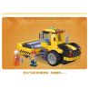 JIESTAR 51034 THÀNH PHỐ TOÀN CẦU ĐƯỜNG LĂN bộ đồ chơi xếp lắp ráp ghép mô hình City CITY GLOBAL LARGE ROAD ROLLER 334 khối