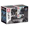 LE YI 78009 XE MÁY TẤN CÔNG SWAT 8 MẪU bộ đồ chơi xếp lắp ráp ghép mô hình City ASSAULT SWAT MOTORCYCLE Thành Phố