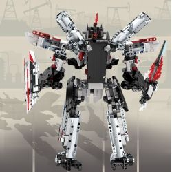 GBL KY1112 1112 KỸ SƯ CƠ KHÍ FOSUN MECHA bộ đồ chơi xếp lắp ráp ghép mô hình Technic Kỹ Thuật Công Nghệ Cao Mô Hình Phương Tiện 729 khối