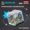 ZHEGAO 971013 CÔNG VIÊN KHỦNG LONG TRUNG QUỐC VIỆN NGHIÊN CỨU bộ đồ chơi xếp lắp ráp ghép mô hình DINOSAUR VIRTUAL PARK 244 khối