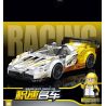 KOZOSHA C2161-1 2161-1 XE SANG JISU MÀU VÀNG bộ đồ chơi xếp lắp ráp ghép mô hình Speed Champions Racing Cars Đua Xe Công Thức 317 khối