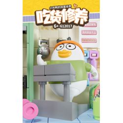 SEMBO 612016 THẾ GIỚI HAI MẶT CỦA XIAO LIUYA LÀM GIÀU NHỜ GẠCH VÀ VỮA bộ đồ chơi xếp lắp ráp ghép mô hình 338 khối