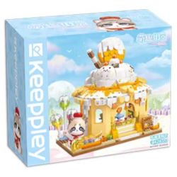 KEEPPLEY K28020 28020 CẢNH ĐƯỜNG PHỐ DỄ THƯƠNG CHÚ MÈO THAM LAM CỬA HÀNG BÁNH MUPPET bộ đồ chơi xếp lắp ráp ghép mô hình