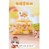 KEEPPLEY K28020 28020 CẢNH ĐƯỜNG PHỐ DỄ THƯƠNG CHÚ MÈO THAM LAM CỬA HÀNG BÁNH MUPPET bộ đồ chơi xếp lắp ráp ghép mô hình