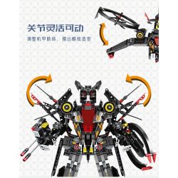 Kazi KY1111 1111 MECHA TIA CHỚP ĐEN bộ đồ chơi xếp lắp ráp ghép mô hình Technic BLACK LIGHTNING MECHA Kỹ Thuật Công Nghệ Cao Mô Hình Phương Tiện 946 khối