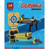 JDBRICK JD006 SÚNG MINI 6 LOẠI bộ đồ chơi xếp lắp ráp ghép mô hình Technic Kỹ Thuật Công Nghệ Cao Mô Hình Phương Tiện