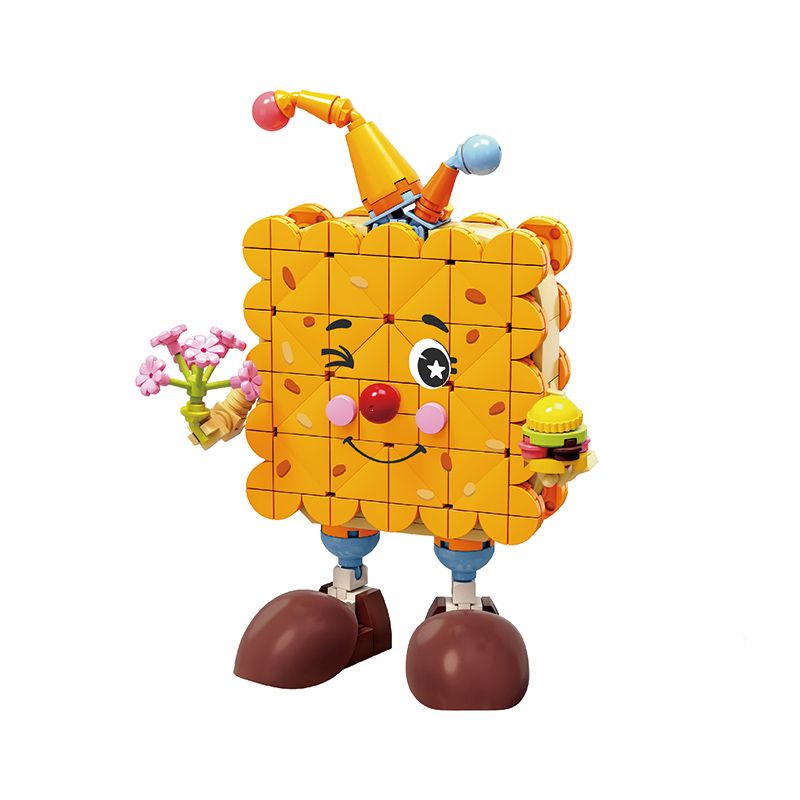 KAIDO 99014 MÓN BÁNH 4 LOẠI CUA TẨM BỘT QUẾ NƯỚC CỐT DỪA ỐC BINGO bộ đồ chơi xếp lắp ráp ghép mô hình FOOD PARTY