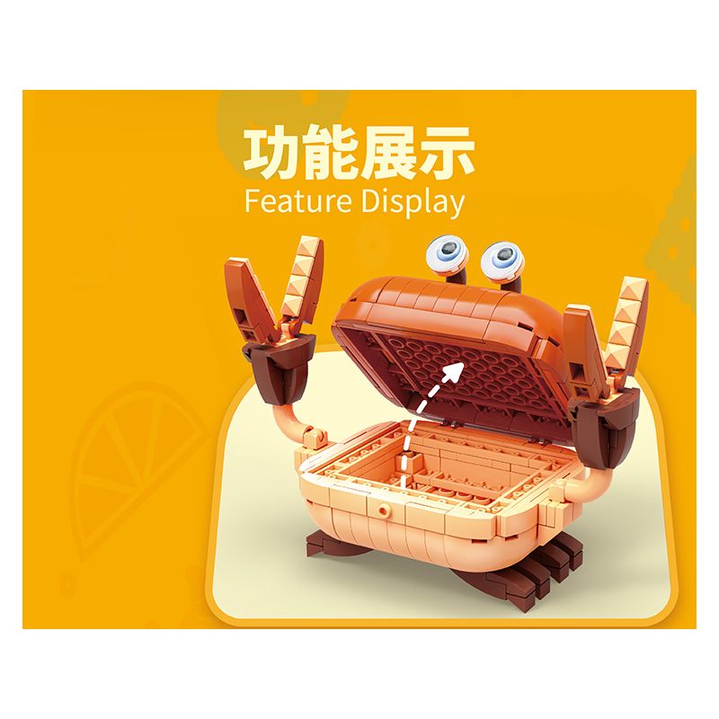 KAIDO 99014 MÓN BÁNH 4 LOẠI CUA TẨM BỘT QUẾ NƯỚC CỐT DỪA ỐC BINGO bộ đồ chơi xếp lắp ráp ghép mô hình FOOD PARTY