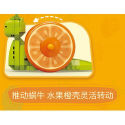 KAIDO 99014 MÓN BÁNH 4 LOẠI CUA TẨM BỘT QUẾ NƯỚC CỐT DỪA ỐC BINGO bộ đồ chơi xếp lắp ráp ghép mô hình FOOD PARTY