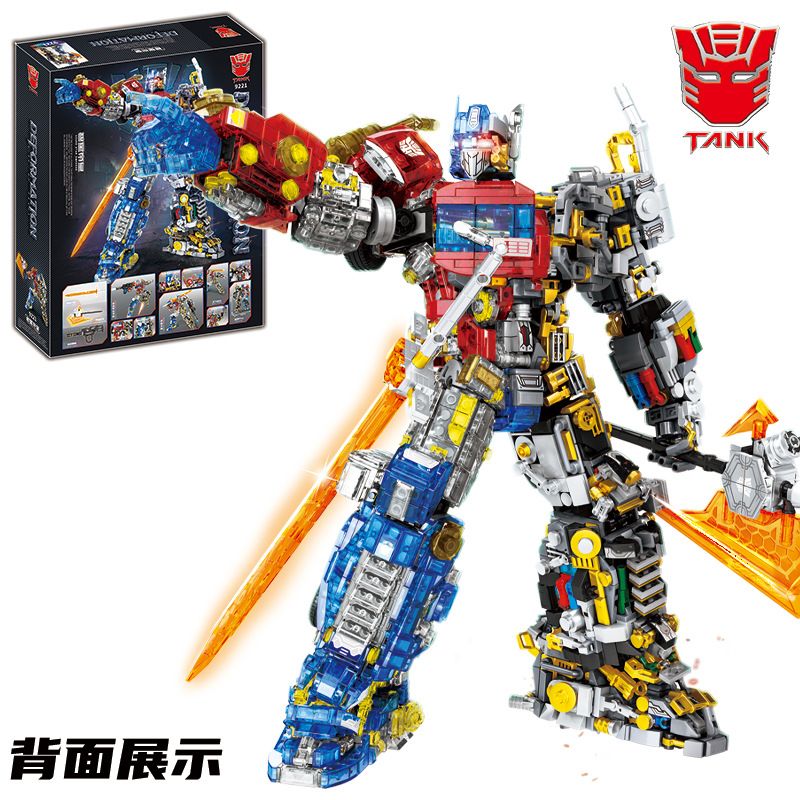 TANK 9220 9221 9222 OPTIMUS MECHA bộ đồ chơi xếp lắp ráp ghép mô hình Movie & Game DEFORMATION Phim Và Trò Chơi 3226 khối