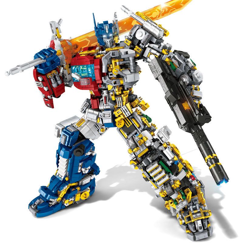 TANK 9220 9221 9222 OPTIMUS MECHA bộ đồ chơi xếp lắp ráp ghép mô hình Movie & Game DEFORMATION Phim Và Trò Chơi 3226 khối