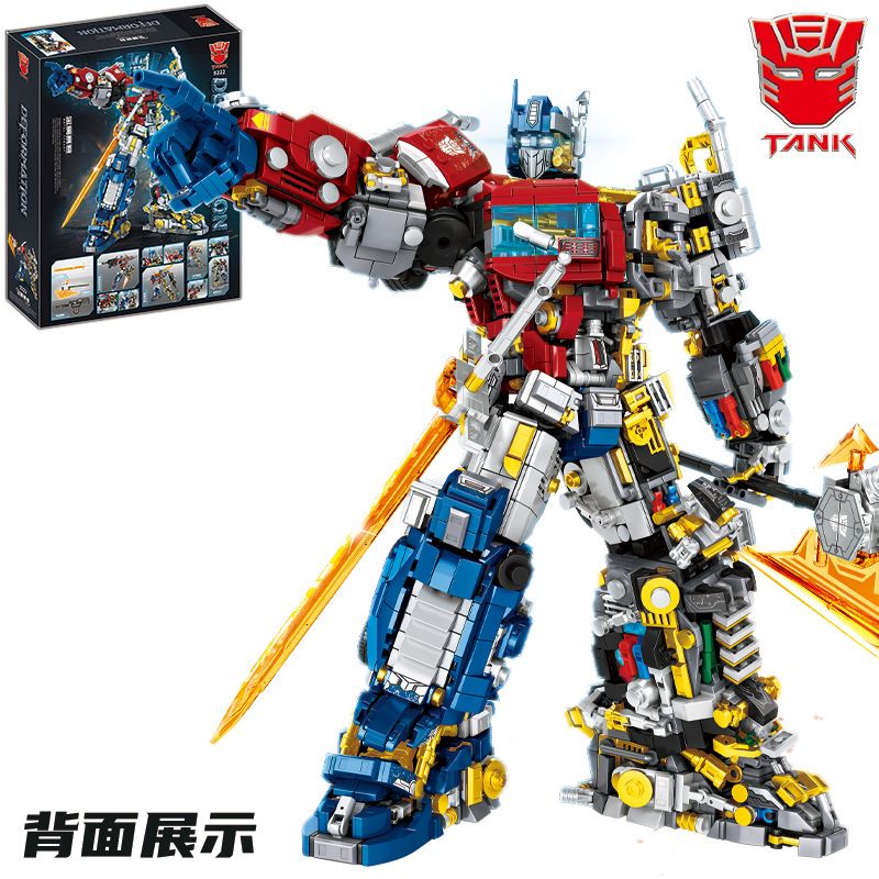 TANK 9220 9221 9222 OPTIMUS MECHA bộ đồ chơi xếp lắp ráp ghép mô hình Movie & Game DEFORMATION Phim Và Trò Chơi 3226 khối