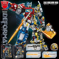 TANK 9220 9221 9222 OPTIMUS MECHA bộ đồ chơi xếp lắp ráp ghép mô hình Movie & Game DEFORMATION Phim Và Trò Chơi 3226 khối